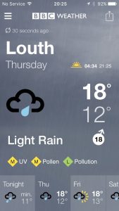 louth weather by the bbc