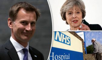 jeremy hunt-theresa may-nhs