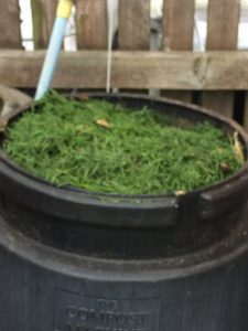 full compost bin